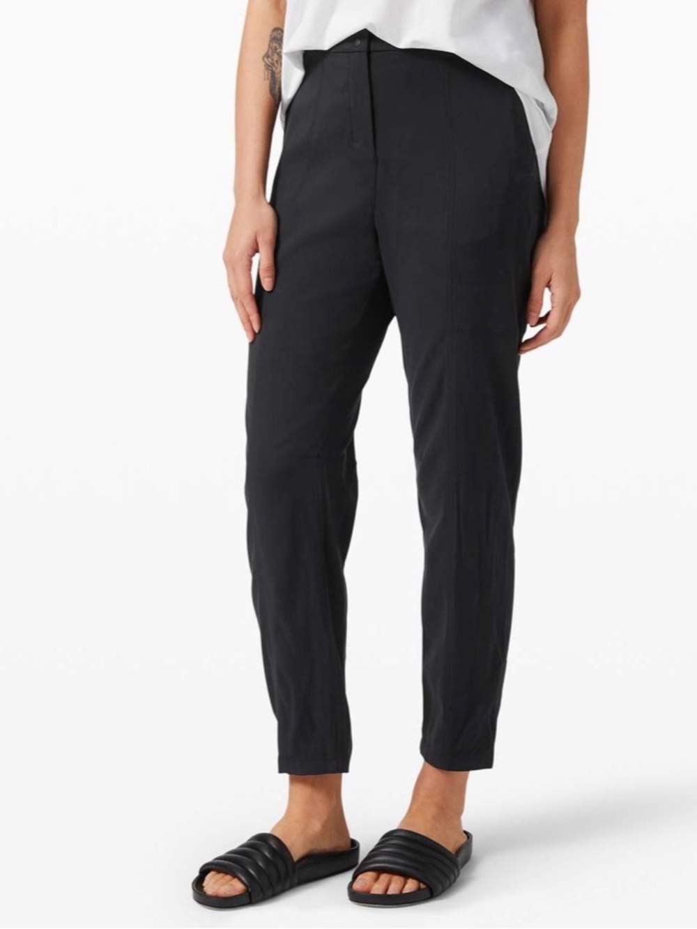 Lululemon Dynamic Days Pant *Cupro-Modal Black‎ Size 8